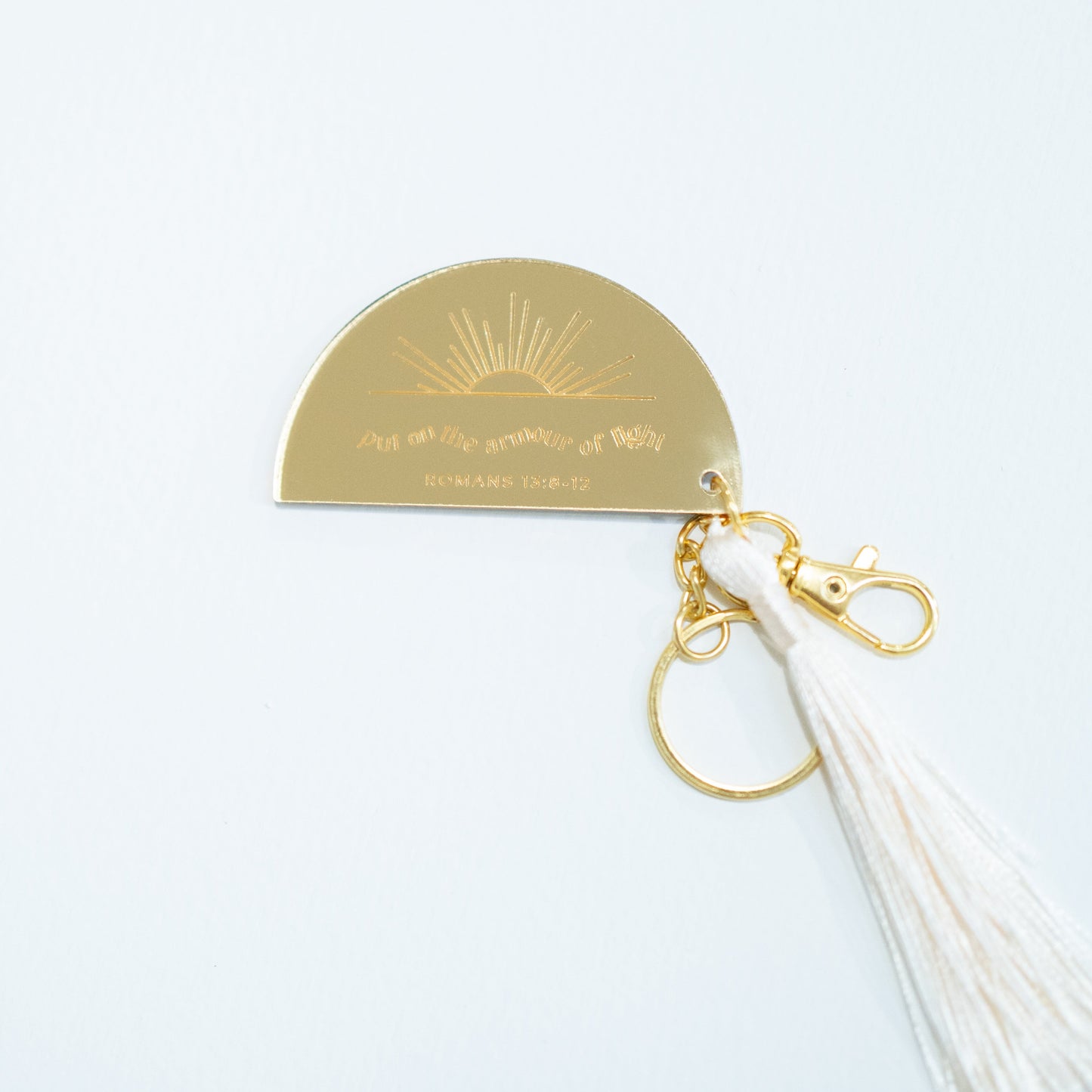 Put On The Armor of Light Purse Charm