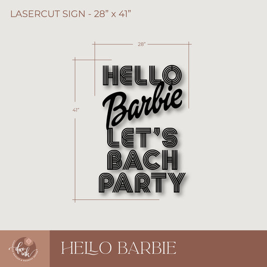 Hello Barbie Let's Bach Party